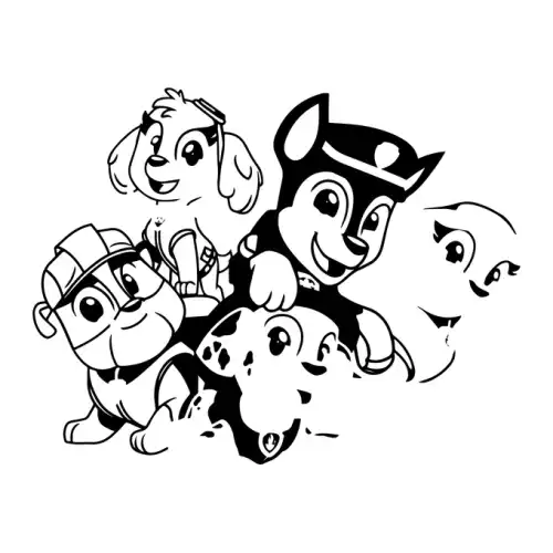 Paw Patrol SVG Design | SVG Files for Cricut & Print