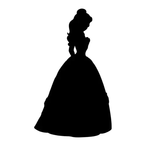 Princess SVG Design | SVG Files for Cricut & Print