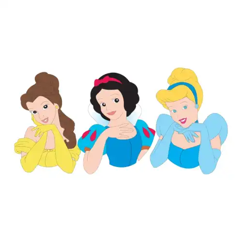 Princess SVG Design | SVG Files for Cricut & Print