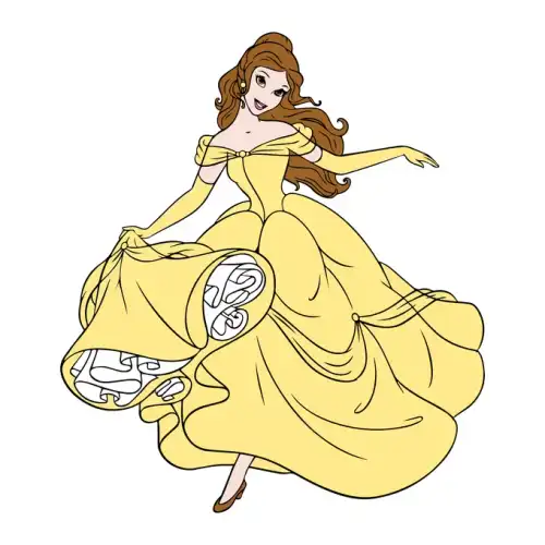 Princess SVG Design | SVG Files for Cricut & Print