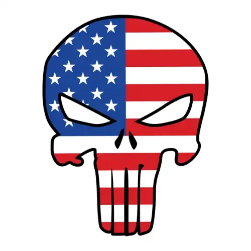Punisher SVG Design | SVG Files for Cricut & Print