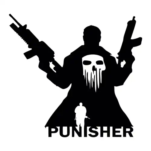 Punisher SVG Design | SVG Files for Cricut & Print