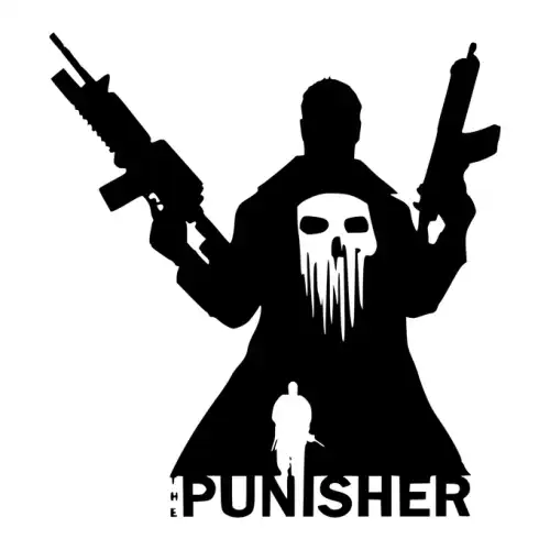 Punisher SVG Design | SVG Files for Cricut & Print
