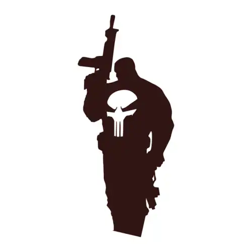 Punisher SVG Design | SVG Files for Cricut & Print