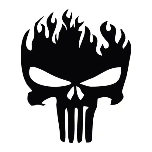 Punisher SVG Design | SVG Files for Cricut & Print