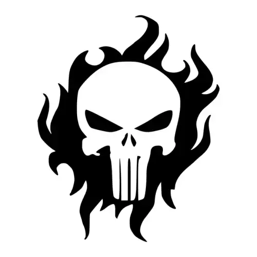 Punisher SVG Design | SVG Files for Cricut & Print