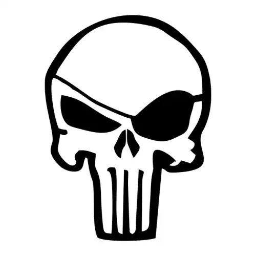 Punisher SVG Design | SVG Files for Cricut & Print
