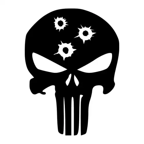 Punisher SVG Design | SVG Files for Cricut & Print