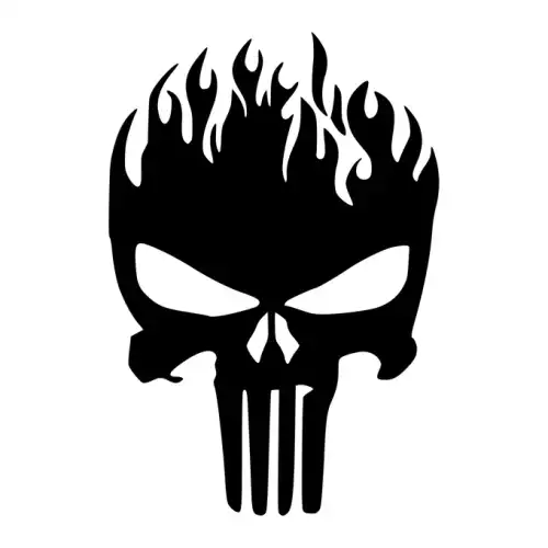 Punisher SVG Design | SVG Files for Cricut & Print