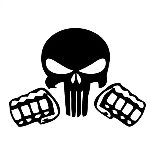 Punisher SVG Design | SVG Files for Cricut & Print