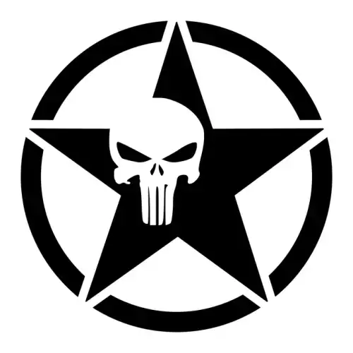 Punisher SVG Design | SVG Files for Cricut & Print