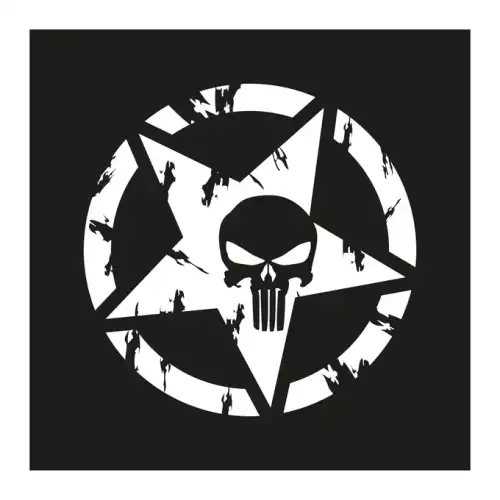 Punisher SVG Design | SVG Files for Cricut & Print