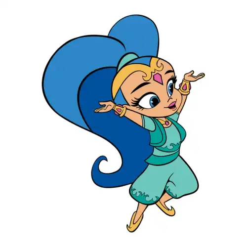 Shimmer And Shine SVG Design | SVG Files for Cricut & Print