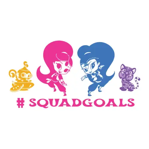 Shimmer And Shine SVG Design | SVG Files for Cricut & Print