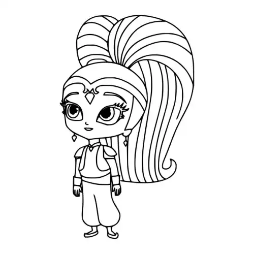 Shimmer And Shine SVG Design | SVG Files for Cricut & Print