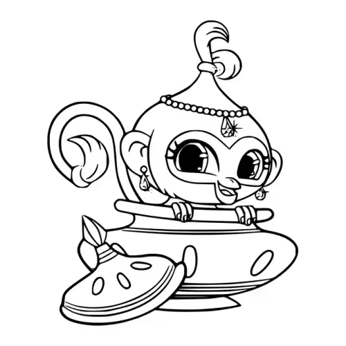 Shimmer And Shine SVG Design | SVG Files for Cricut & Print