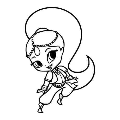 Shimmer And Shine SVG Design | SVG Files for Cricut & Print