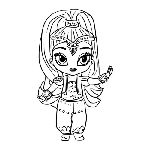 Shimmer And Shine SVG Design | SVG Files for Cricut & Print