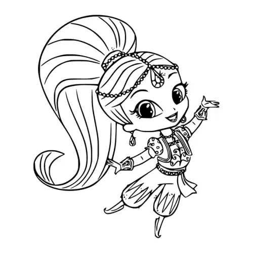 Shimmer And Shine SVG Design | SVG Files for Cricut & Print