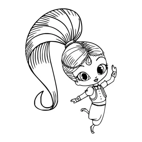 Shimmer And Shine SVG Design | SVG Files for Cricut & Print