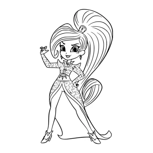 Shimmer And Shine SVG Design | SVG Files for Cricut & Print