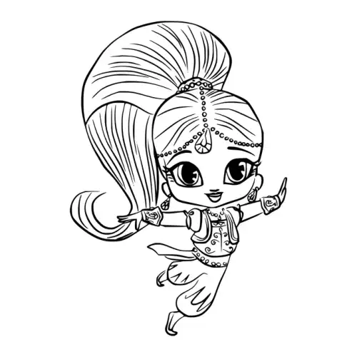 Shimmer And Shine SVG Design | SVG Files for Cricut & Print