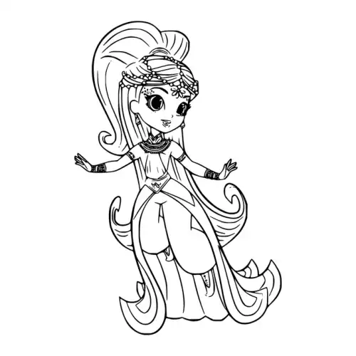 Shimmer And Shine SVG Design | SVG Files for Cricut & Print