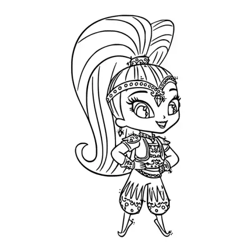 Shimmer And Shine SVG Design | SVG Files for Cricut & Print