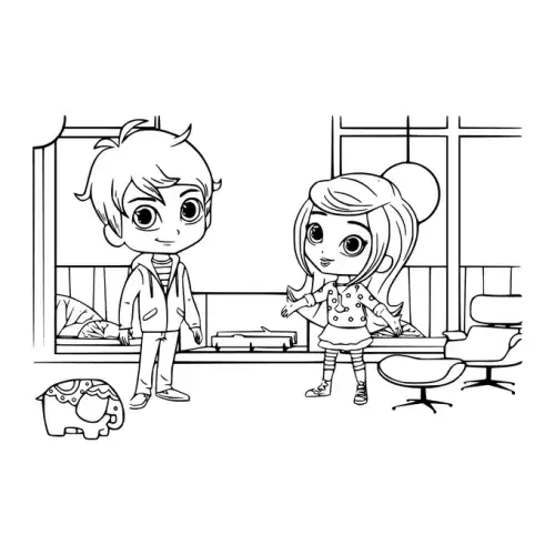 Shimmer And Shine SVG Design | SVG Files for Cricut & Print