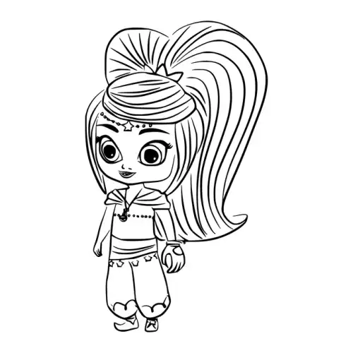 Shimmer And Shine SVG Design | SVG Files for Cricut & Print