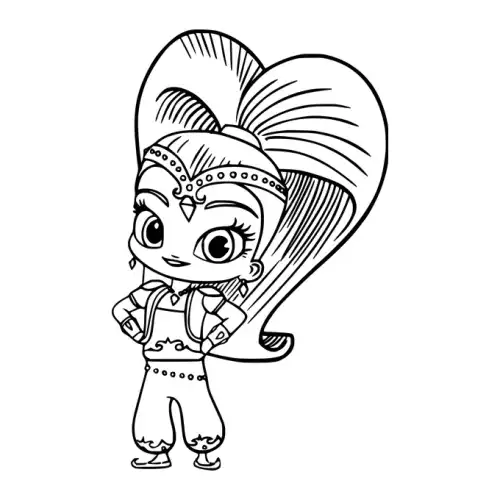 Shimmer And Shine SVG Design | SVG Files for Cricut & Print