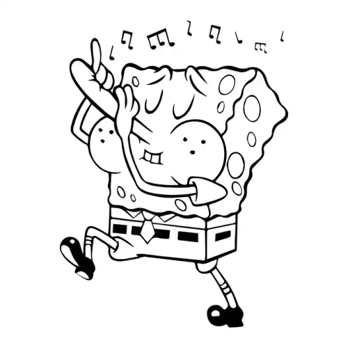 Spongebob SVG Design | SVG Files for Cricut & Print