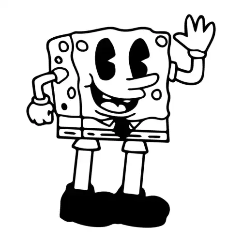 Spongebob SVG Design | SVG Files for Cricut & Print