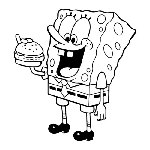 Spongebob SVG Design | SVG Files for Cricut & Print