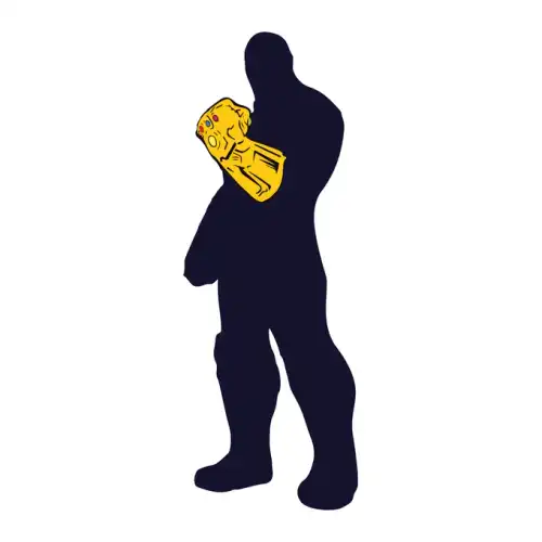 Thanos SVG Design | SVG Files for Cricut & Print