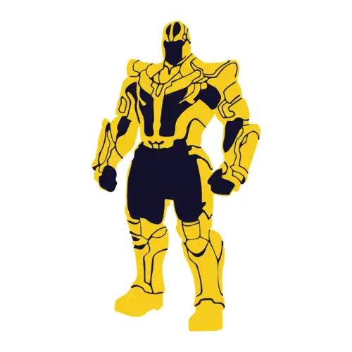 Thanos SVG Design | SVG Files for Cricut & Print