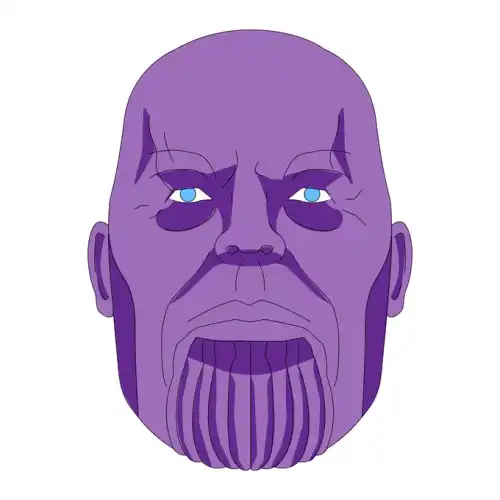 Thanos SVG Design | SVG Files for Cricut & Print
