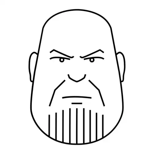 Thanos SVG Design | SVG Files for Cricut & Print