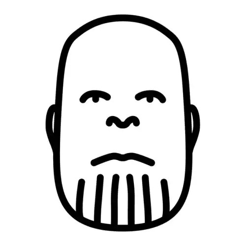 Thanos SVG Design | SVG Files for Cricut & Print
