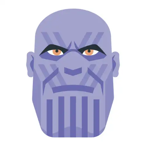 Thanos SVG Design | SVG Files for Cricut & Print