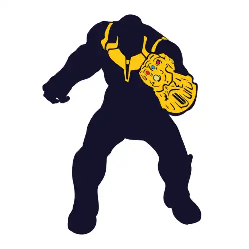 Thanos SVG Design | SVG Files for Cricut & Print