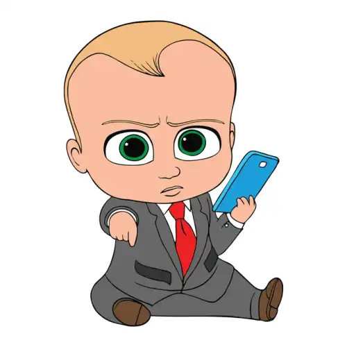 The Boss Baby SVG Design | SVG Files for Cricut & Print