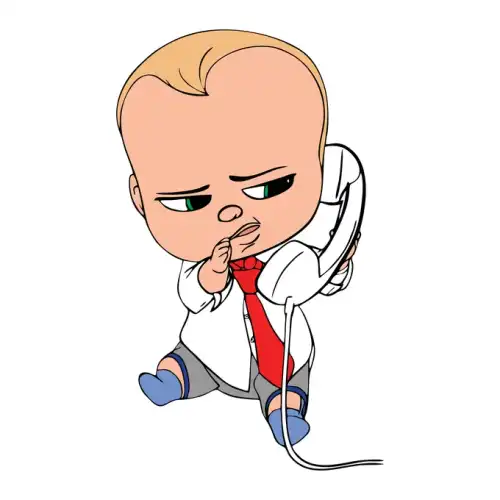 The Boss Baby SVG Design | SVG Files for Cricut & Print