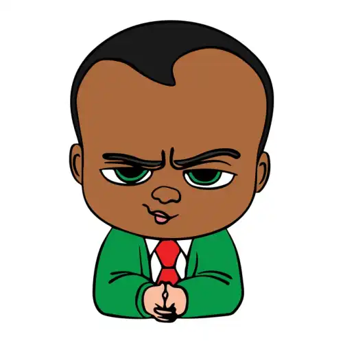 The Boss Baby SVG Design | SVG Files for Cricut & Print