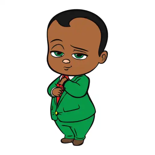 The Boss Baby SVG Design | SVG Files for Cricut & Print