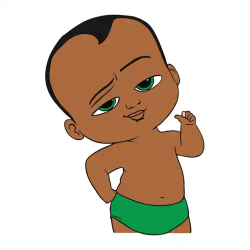 The Boss Baby SVG Design | SVG Files for Cricut & Print