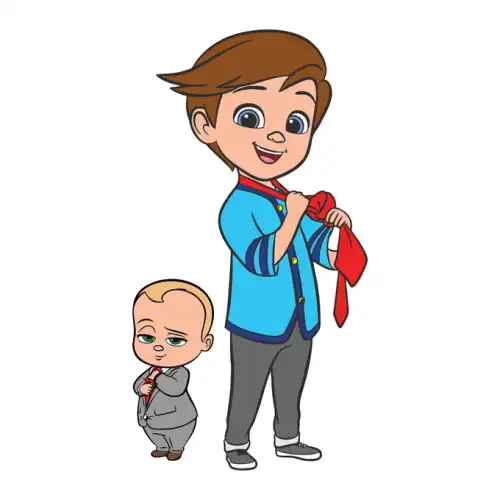 The Boss Baby SVG Design | SVG Files for Cricut & Print