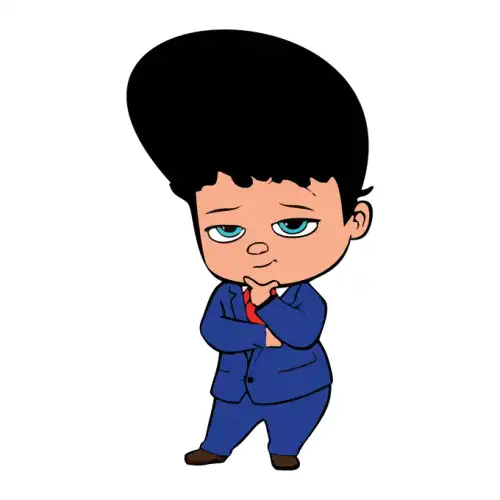 The Boss Baby SVG Design | SVG Files for Cricut & Print