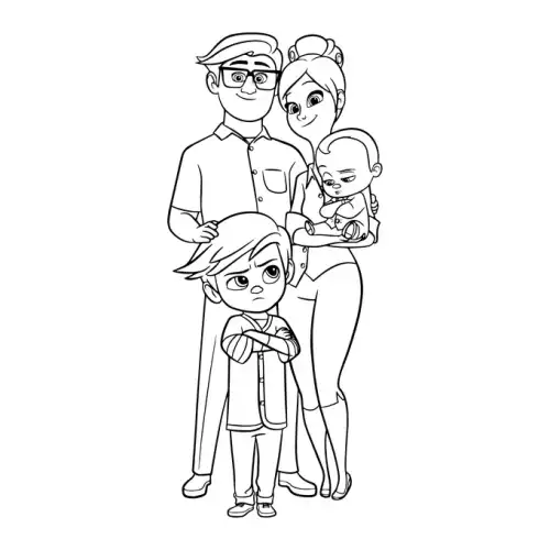 The Boss Baby SVG Design | SVG Files for Cricut & Print