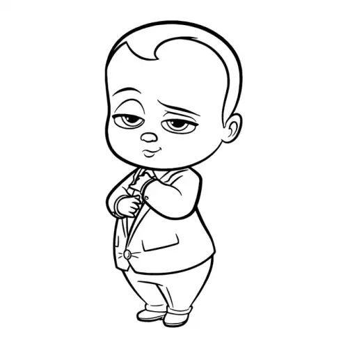 The Boss Baby SVG Design | SVG Files for Cricut & Print